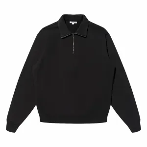 Lady White Quarter Zip Sweatshirt (Black)