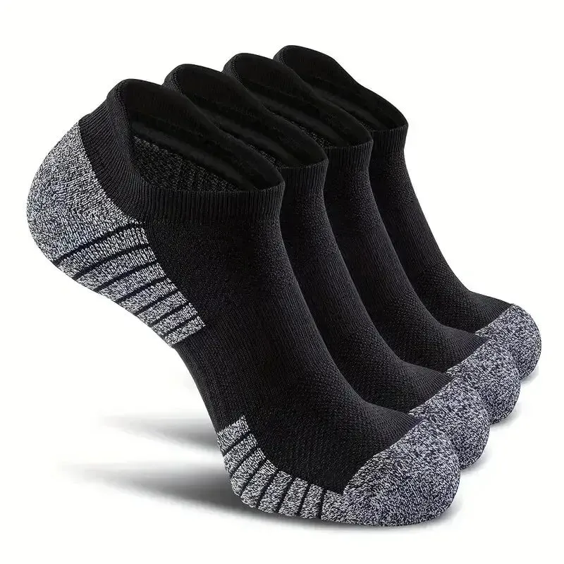 10pairs Men's Fashion Cotton Breathable Comfortable Ankle Socks, Men's Summer Socks