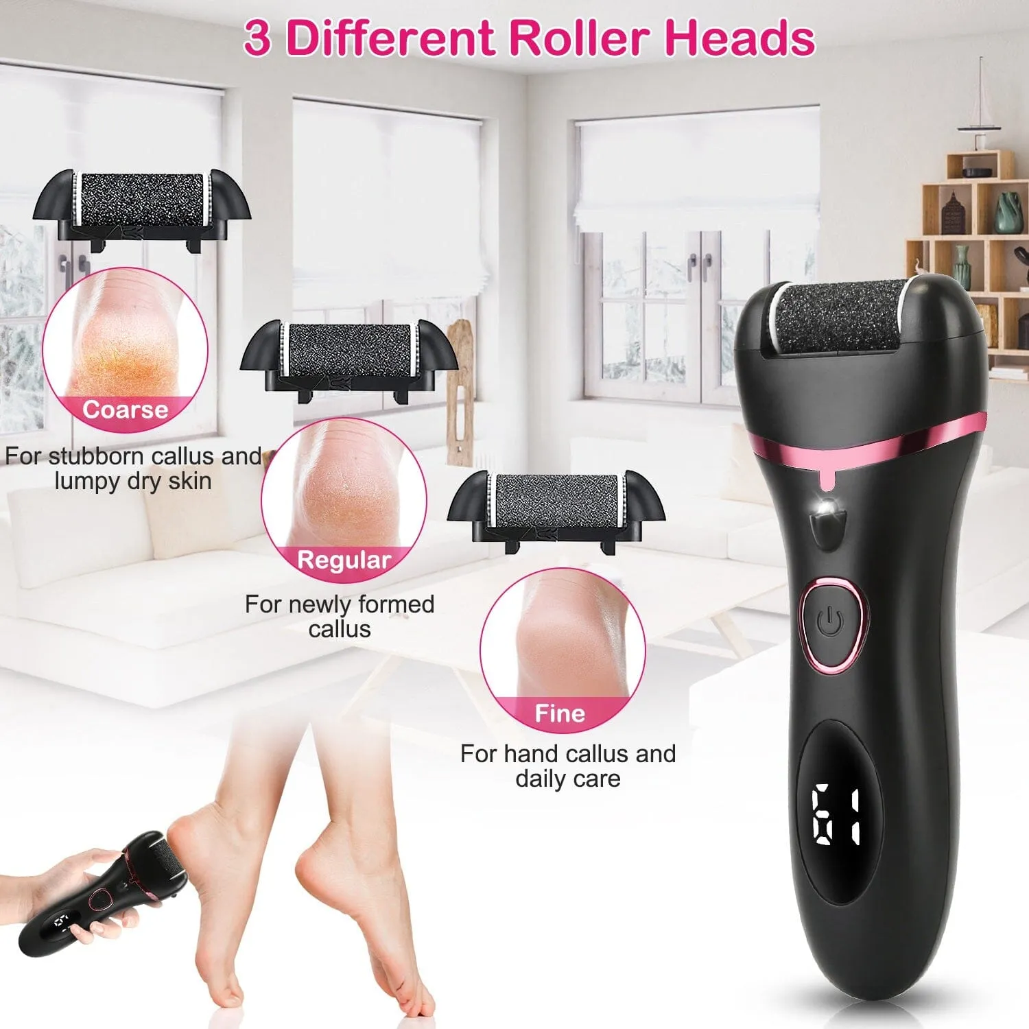 18-in-1 Electric Foot Callus Remover Tool