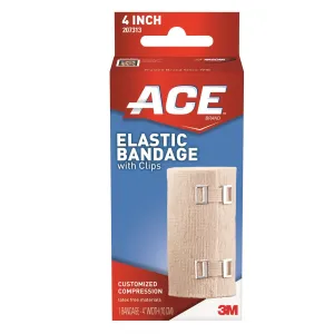 3M™ Ace™ Clip Detached Closure Elastic Bandage, 4 Inch Width, 1 Each