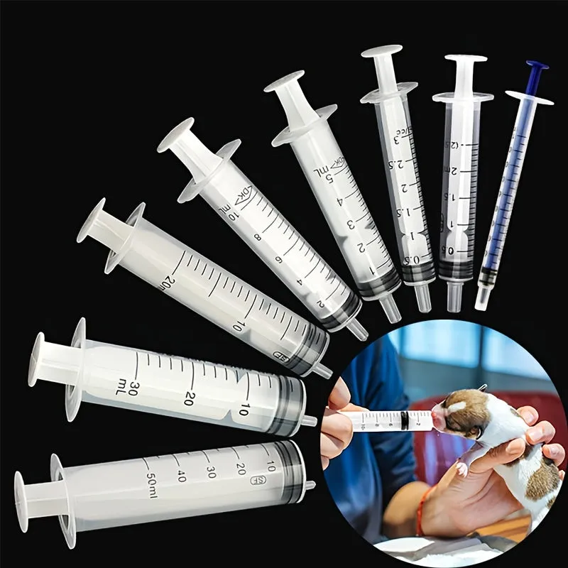 5pcs Pet Syringe Set Accurate Easy  Comfortable Medication