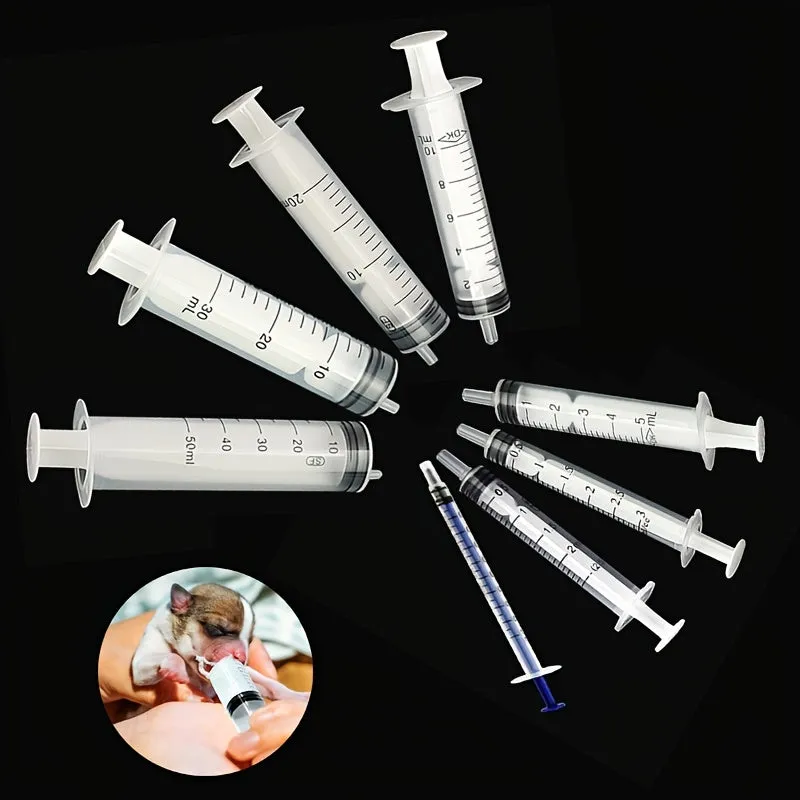 5pcs Pet Syringe Set Accurate Easy  Comfortable Medication