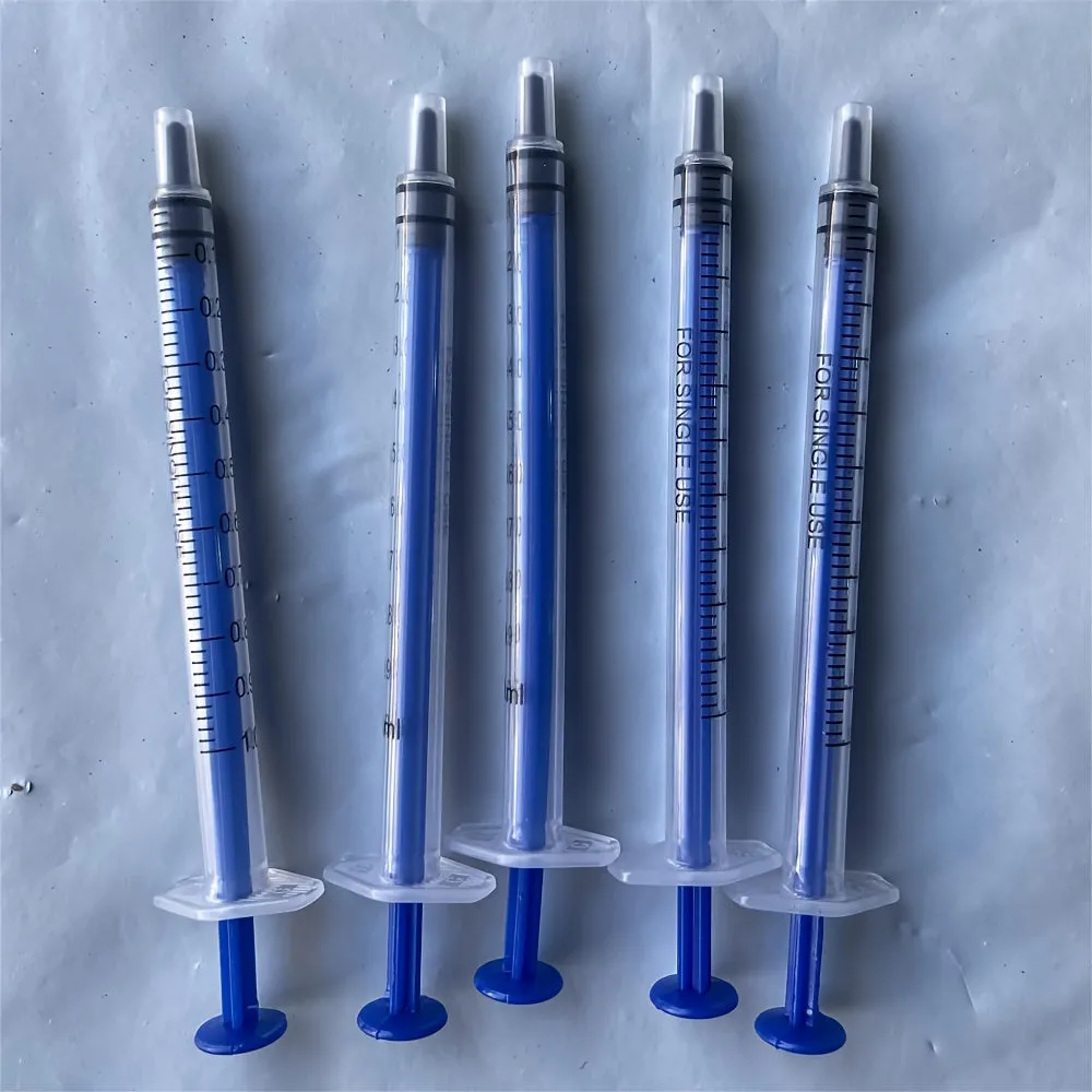 5pcs Pet Syringe Set Accurate Easy  Comfortable Medication