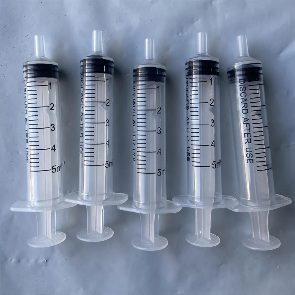 5pcs Pet Syringe Set Accurate Easy  Comfortable Medication