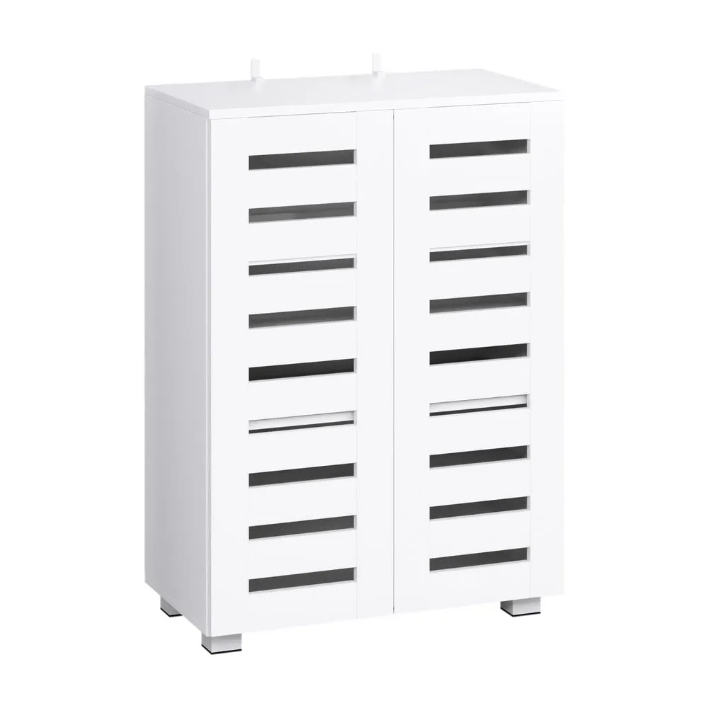 Artiss Shoe Cabinet 20 Pairs 5-tier White Alster