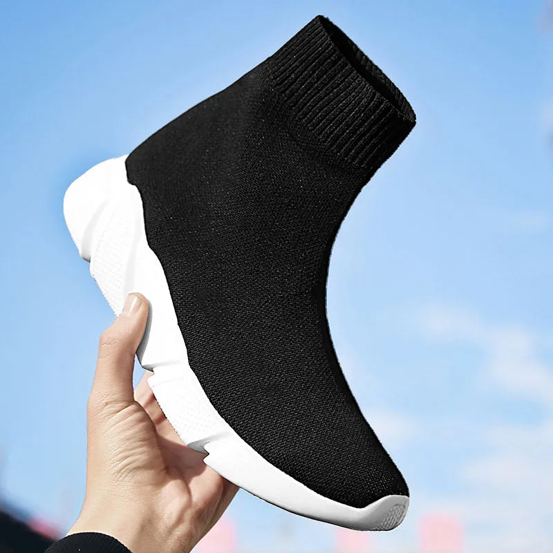 Balenciaga Hollow Couple Trendy Men Casual Comfortable Socks Sneakers