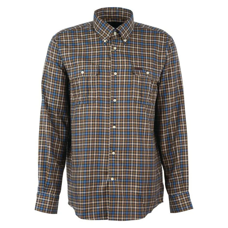 Barbour Foss Mens Tailored Shirt - Navy