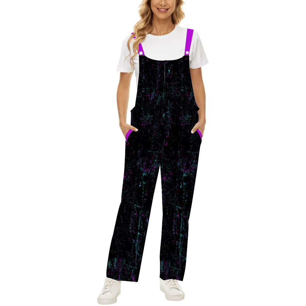 Beauty Women's Baggy Denim Overalls