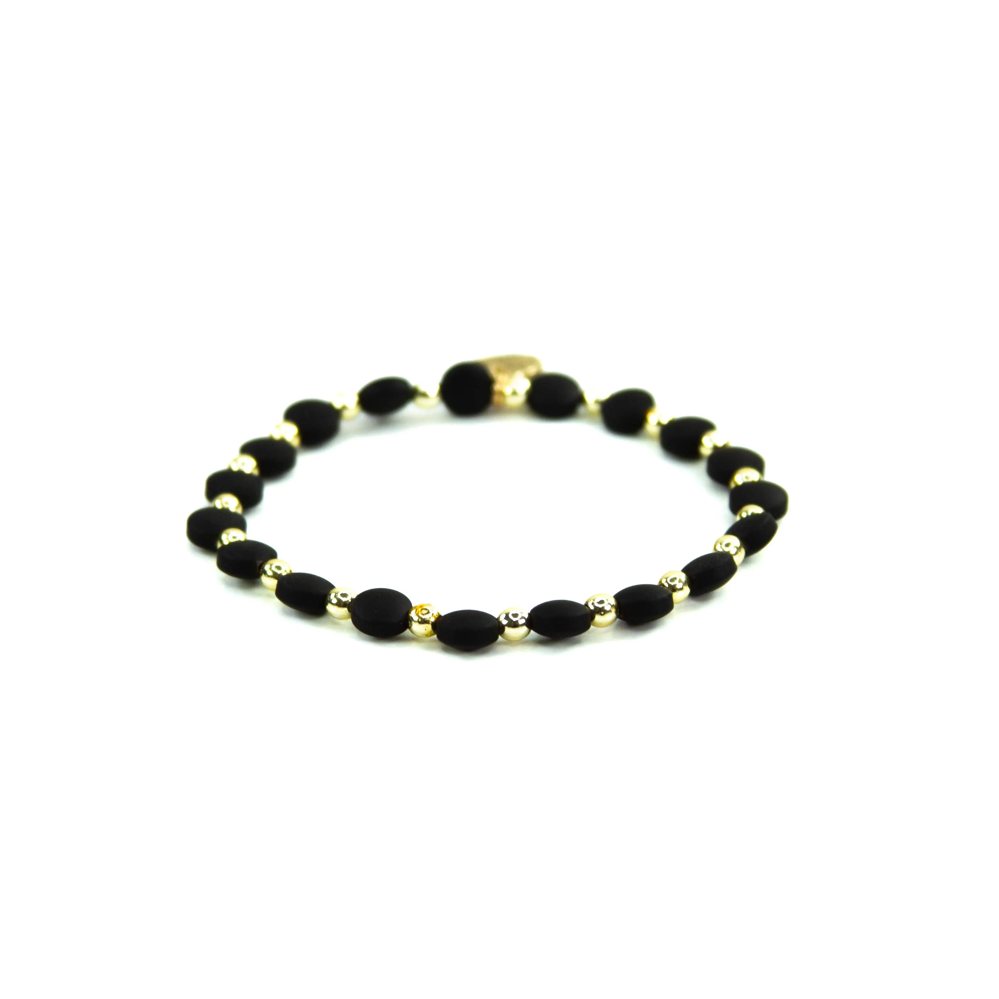 Black Mix Bead Bracelets