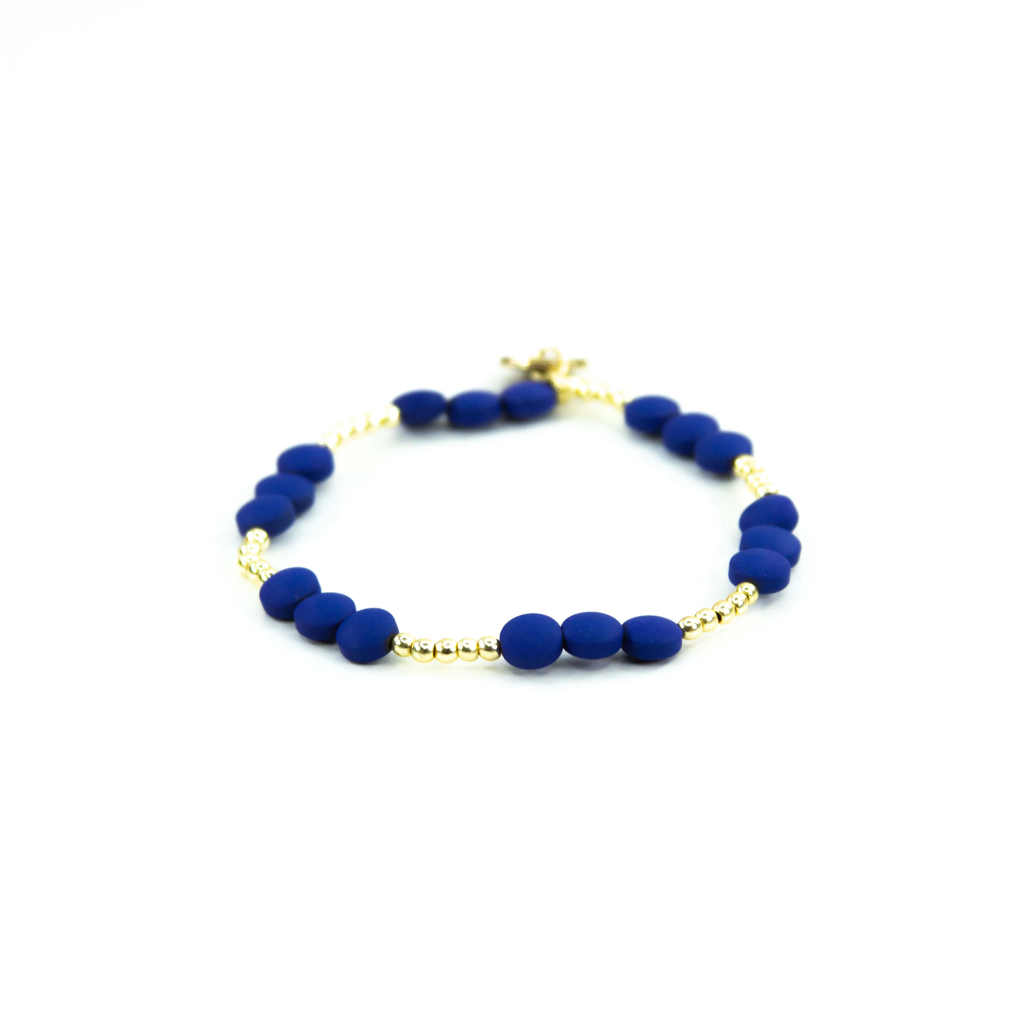 Blue Mix Bead Bracelets