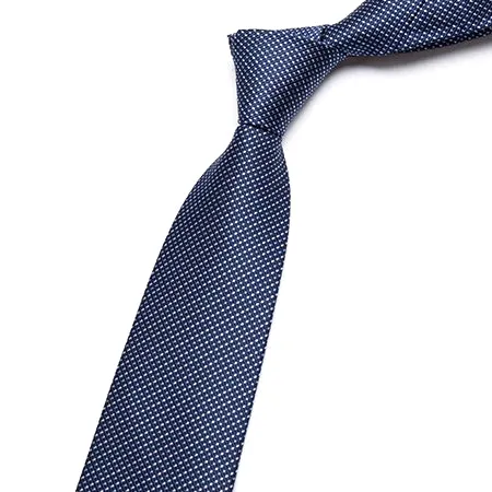 Classy Men Classic Blue Pin Dot Necktie