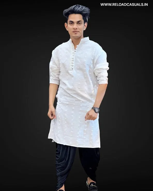 Dooby Crush Kurta & Pyjama - Combo