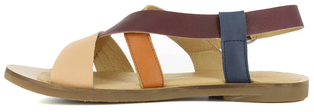 El Naturalista Women's N5181 Dolce Tulip Flat Sandal