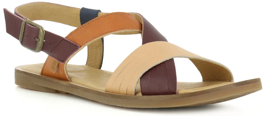 El Naturalista Women's N5181 Dolce Tulip Flat Sandal