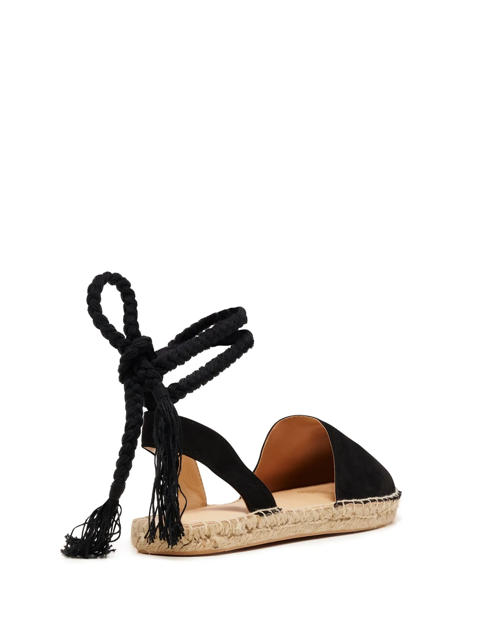 Epernay Espadrille Flat Black