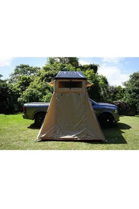 Guana Equipment Wanaka 3 Person Roof Top Tent With XL Annex