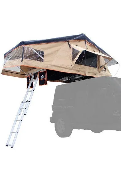 Guana Equipment Wanaka 3 Person Roof Top Tent With XL Annex