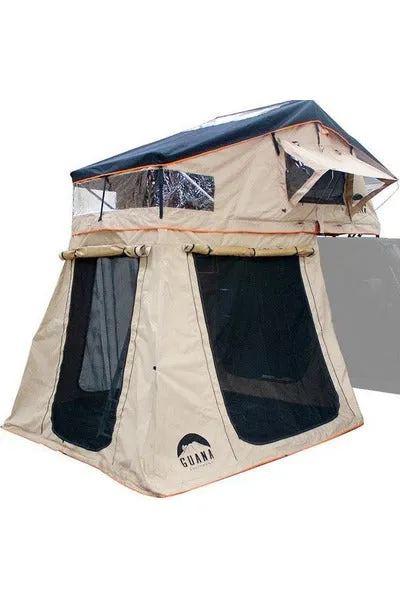 Guana Equipment Wanaka 3 Person Roof Top Tent With XL Annex