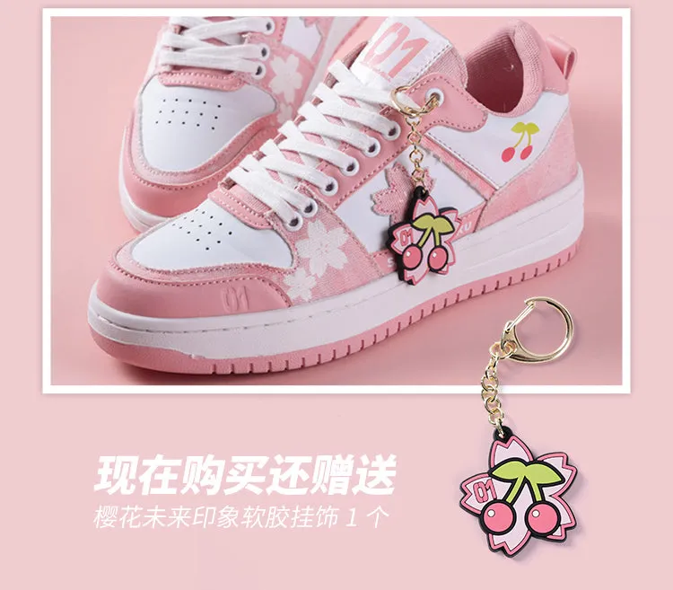 Hatsune Miku - Sakura Miku Travel Happily Sneakers Moeyu