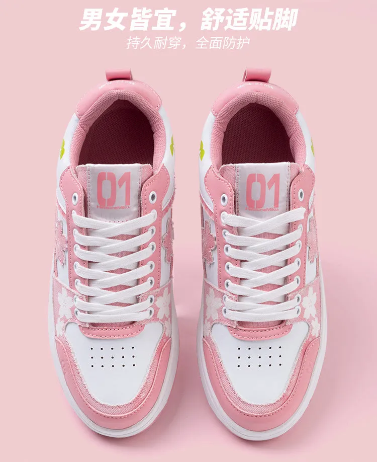 Hatsune Miku - Sakura Miku Travel Happily Sneakers Moeyu