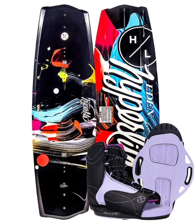 Hyperlite Eden Junior Wakeboard Package with Jinx Boots (2025)