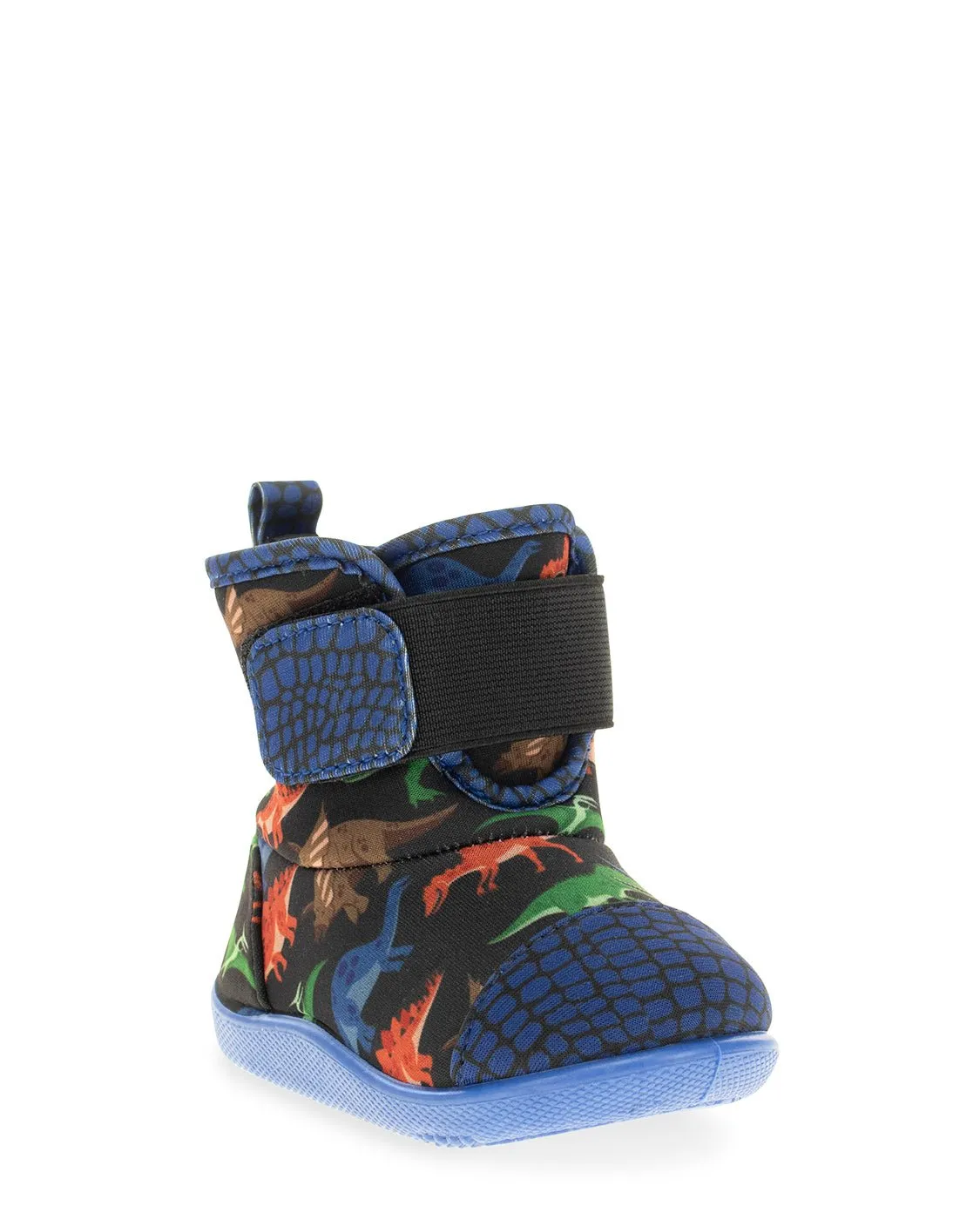 Kids Dinosaur World Baby Boot - Black