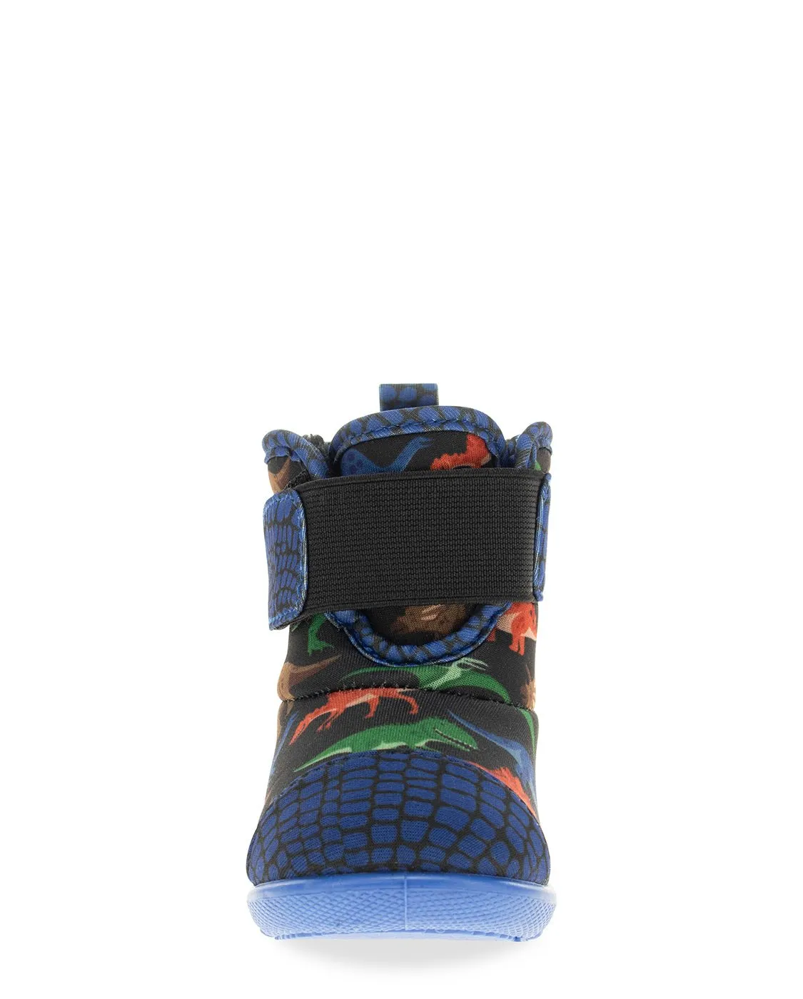 Kids Dinosaur World Baby Boot - Black