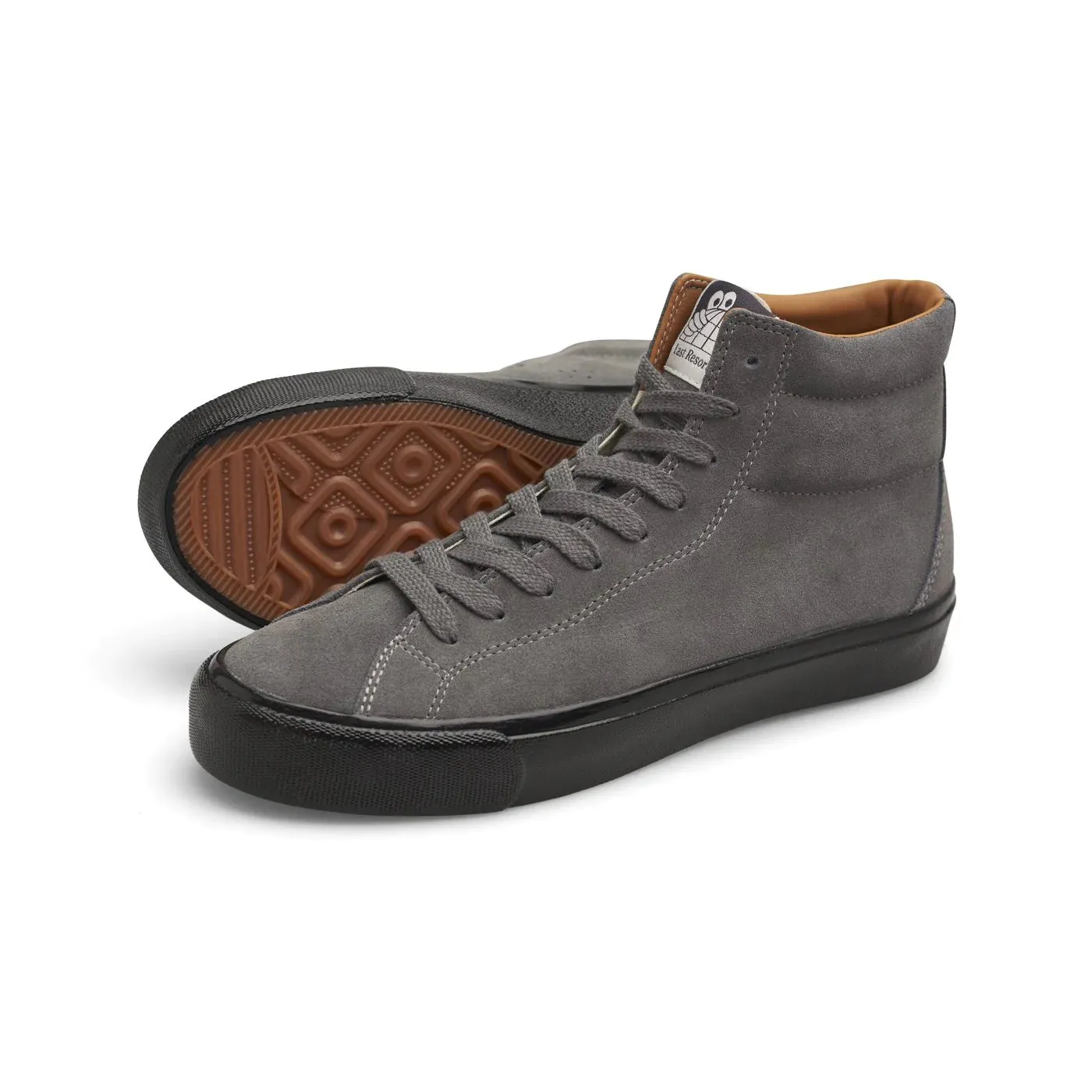 LAST RESORT AB VM003-HI SUEDE (STEEL GREY/BLACK)