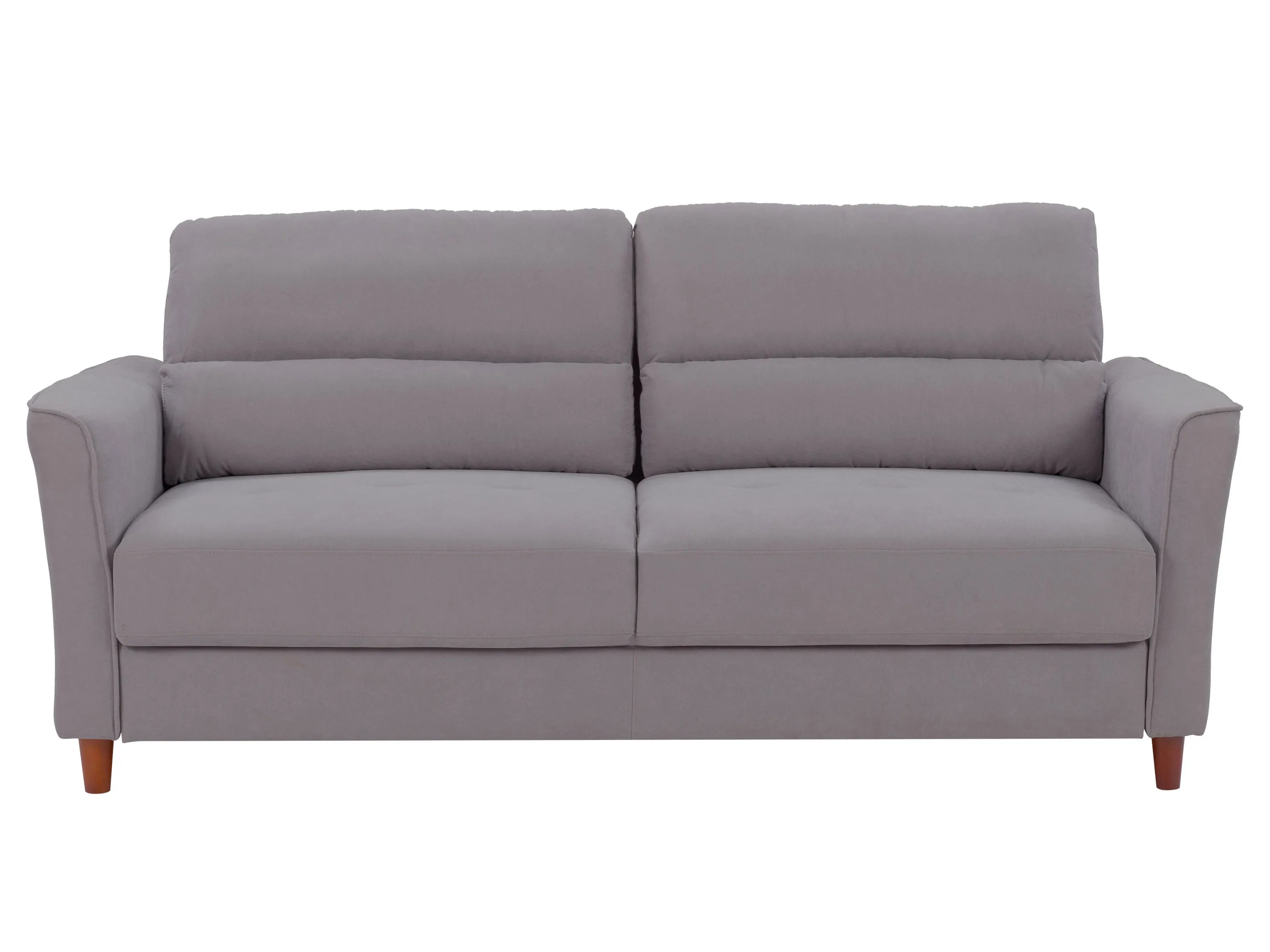 Light Grey 3 Seat Sofa and Chair 2 Piece Set