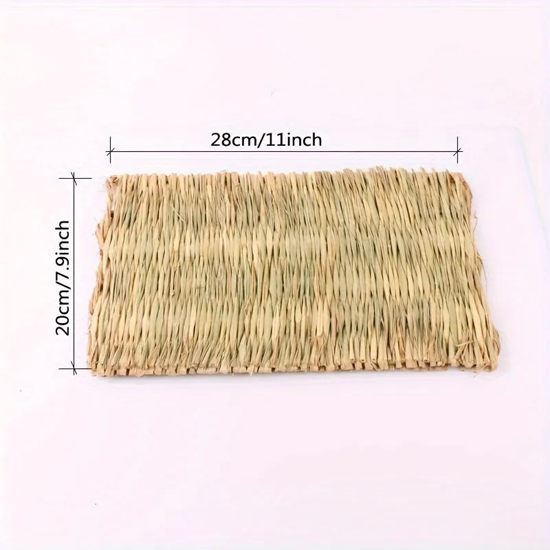 Rabbit Grass Mat Cozy Nest for Hamsters  Rabbits