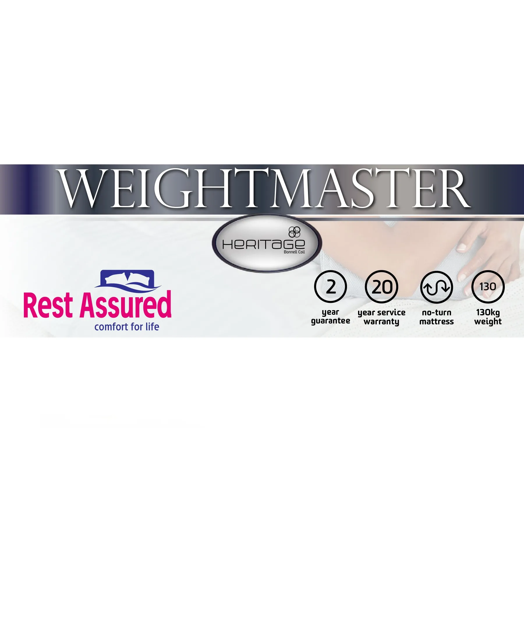 Rest Assured Weightmaster Double Bed