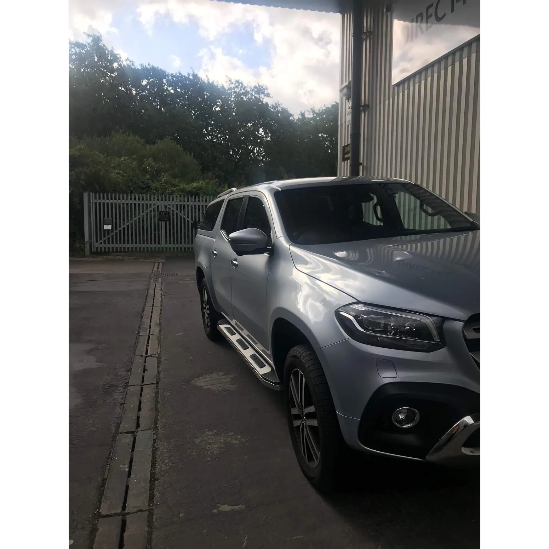 Suburban Side Steps Running Boards for Mercedes Benz X-Class 2018 