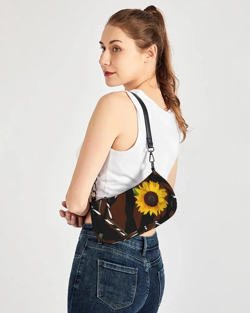 Sunflower Wild Petite Canvas Pouch