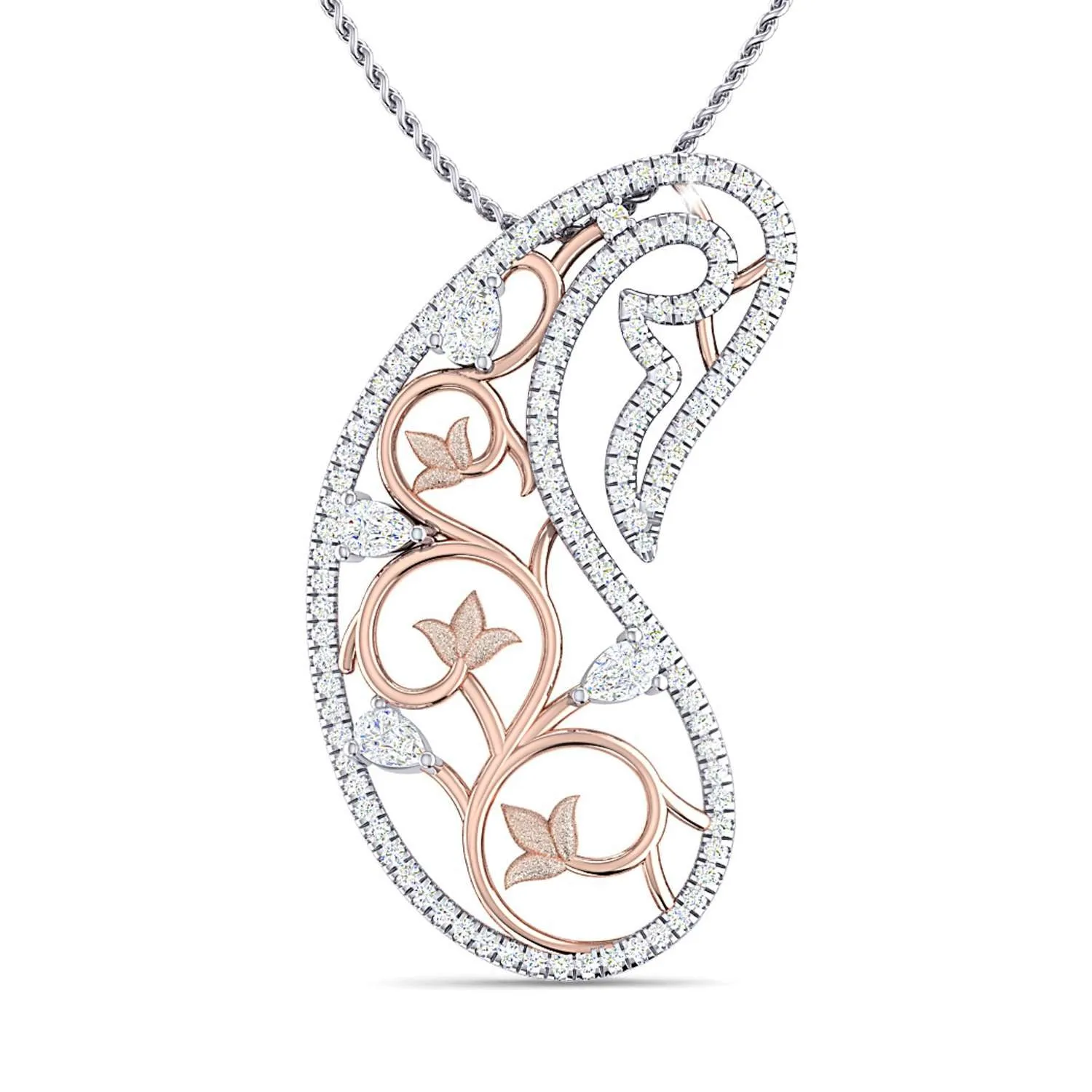 THE ASTURIAS PAISLEY PENDANT