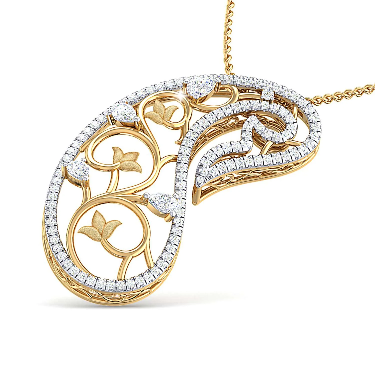 THE ASTURIAS PAISLEY PENDANT