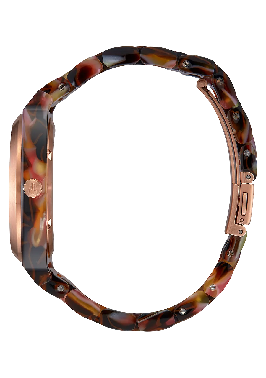 Time Teller Acetate - Rose Gold / Pink Tortoise