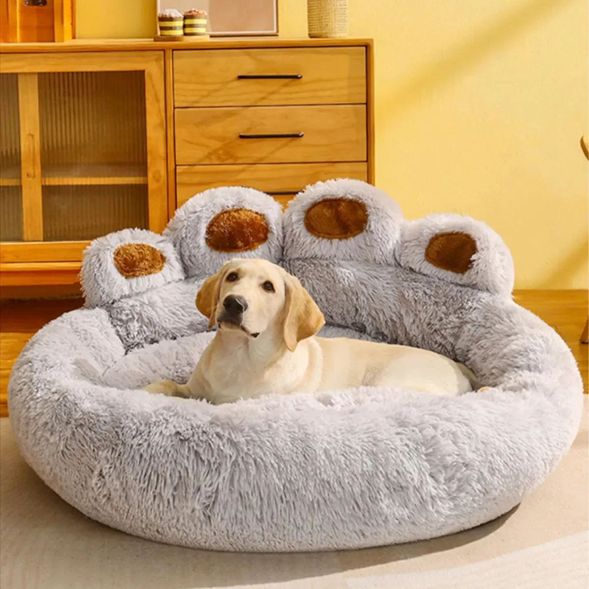 Ultimate Cozy Washable Dog Bed - Large, Soft, & Premium Comfort for Your Furry Friend