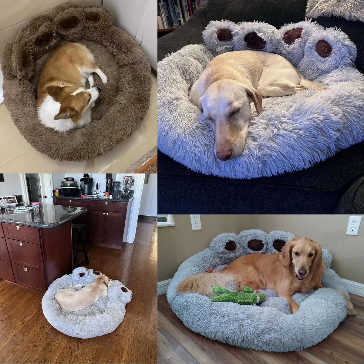 Ultimate Cozy Washable Dog Bed - Large, Soft, & Premium Comfort for Your Furry Friend