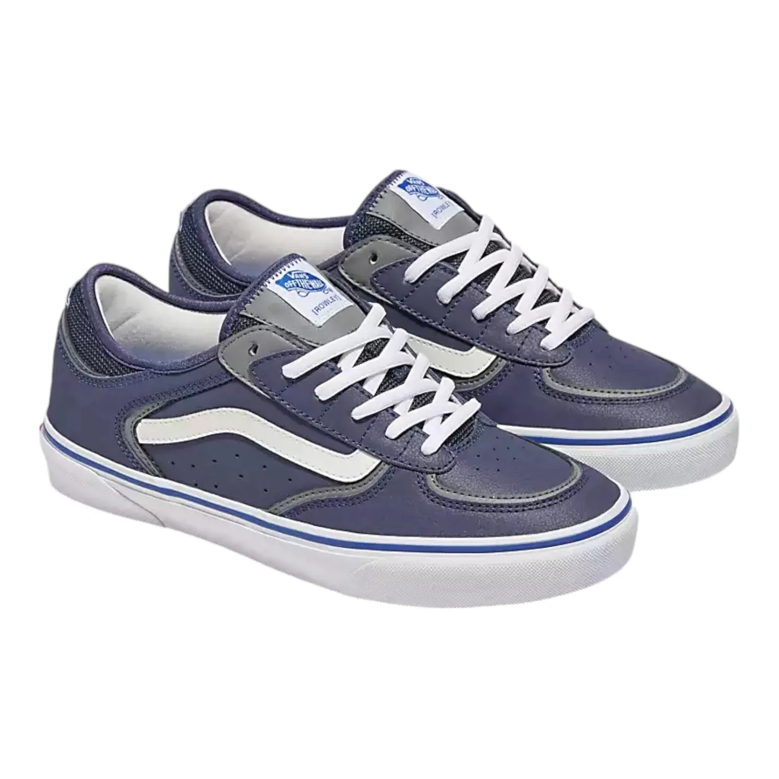 Vans Skate Rowley 25th Anniversary/Skateboarding Shoe Navy/White