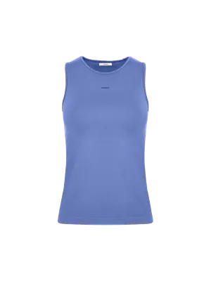 Women's Plant-Stretch Sleeveless Top—Iris Purple